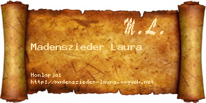 Madenszieder Laura névjegykártya